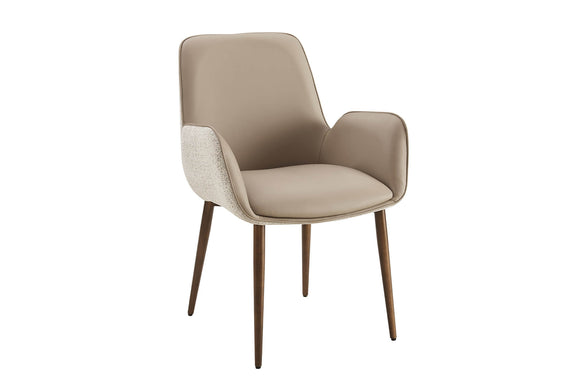 Vanosa Dining Chair Mocha picture on the white background