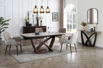 Vanosa Dining Chair Mocha life style picture