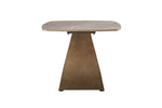 Vanosa Lamp Table Brown front view picture