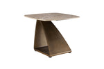Vanosa Lamp Table Brown picture on the white background