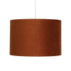 Stylish lamp shades for cosy ambiance – Velvet Drum Shade

