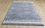 Venice Bohemian Rug - Grey 1696 picture on the floor