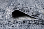 Venice Bohemian Rug - Grey 1696 close view picture of the pile height