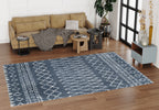 Venice Geometric Rug – Blue 1794 lifestyle picture