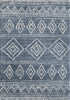 Venice Geometric Rug - Blue 2941 picture of the rug design