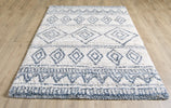 Venice Geometric Rug - White 2941 picture on the floor