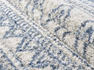 Venice Geometric Rug - White 2941 close view picture of the color palet