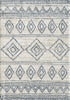 Venice Geometric Rug - White 2941 picture of the rug design