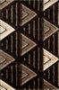 Venus Geometric Rug - Beige Brown picture of the rug design