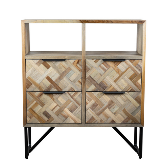 Verona Shelf Cabinet - Elegant and Functional Storage