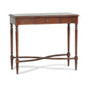 Victorian Console Table wooden table with a drawer
