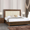 Vienna Super King Size Bed Frame Cream life style picture