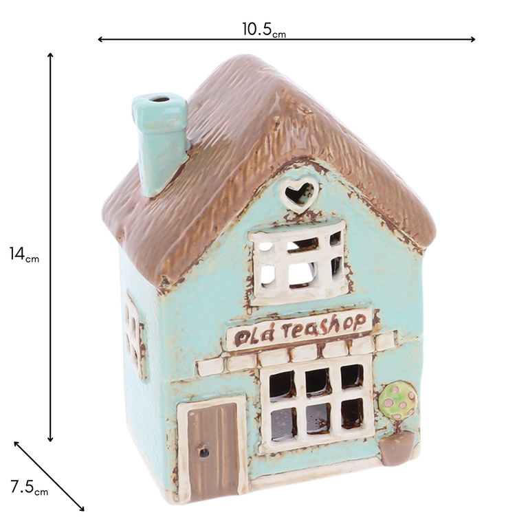 Village Pottery Tea Shop Tealight - Ceramic Giftware Home Décor