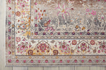 Nourison Vintage Kashan Rug VKA01 Grey easy to clean