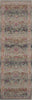 Nourison Vintage Kashan Rug VKA01 Grey Runner picture of the rug damask design