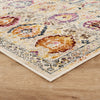 Nourison Vintage Kashan Rug VKA04 Ivory picture of the corner of the rug