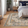 Nourison Vintage Kashan Rug VKA12 Ivory Sage perfect for bedrooms