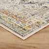 Nourison Vintage Kashan Rug VKA12 Ivory Sage with a bordered design