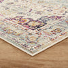 Nourison Vintage Kashan Rug VKA13 Blue Gold made with a bordered design