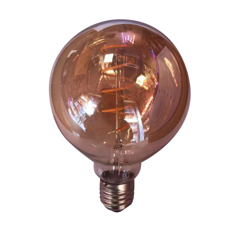 Vintage Spiral Led Bulb Large 2200k 4w Dimmable