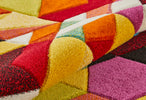 Concept Looms Viva Rug VIV101 Multicolor with a cut pile