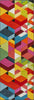 Concept Looms Viva Rug VIV101 Multicolor - Runner picture of the rug design