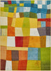 Concept Looms Viva Rug VIV102: a multicolour picture of the rug's geometric design