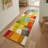 Concept Looms Viva Rug VIV102 Multicolor Runner lifestyle picture in the hallway