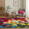 Concept Looms Viva Rug VIV103 Multi life style picture in the living room