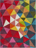 Concept Looms Viva Rug VIV103 Multi picture of the rug geometric design