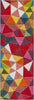 Concept Looms Viva Rug VIV103 Multi - Runner picture of the rug geometric design