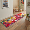 Concept Looms Viva Rug VIV103 Multi - Runner lifestyle picture in the hallway