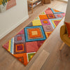 Concept Looms Viva Rug VIV104 Multicolor Runner lifestyle picture in the hallway