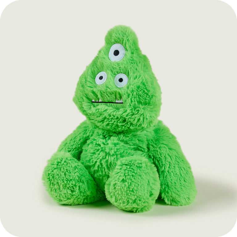 Warmies Plush Bright Green Monster