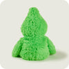 Inject some color and fun into your day with the Warmies Plush Bright Green Monster, a playful plush toy suitable for both play and bedtime.