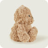 Microwavable plush Warmies Brown Curly Bear for soothing warmth