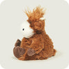 Weighted Warmies Highland Cow soft toy