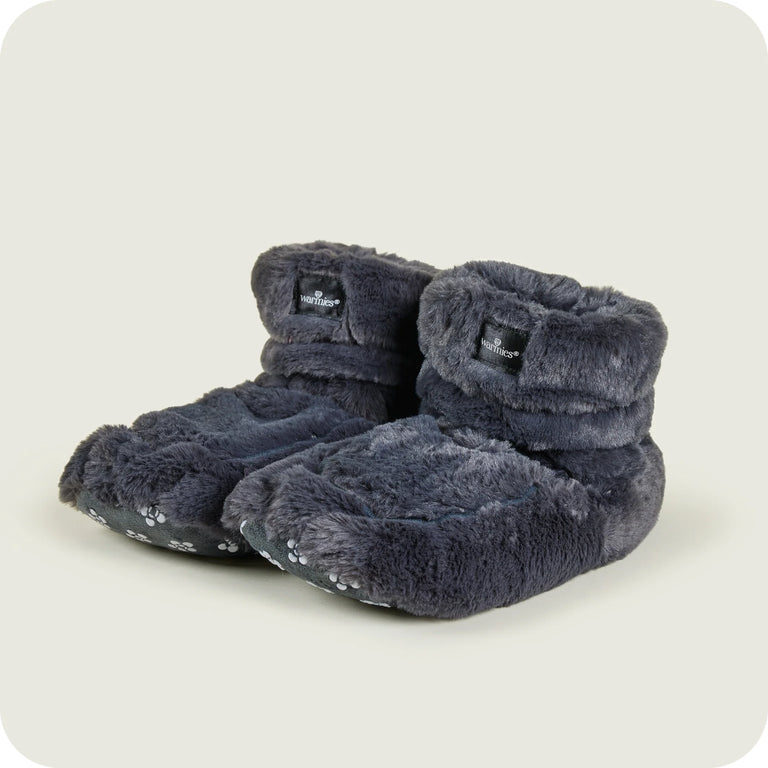 Warmies Luxury Boots Charcoal