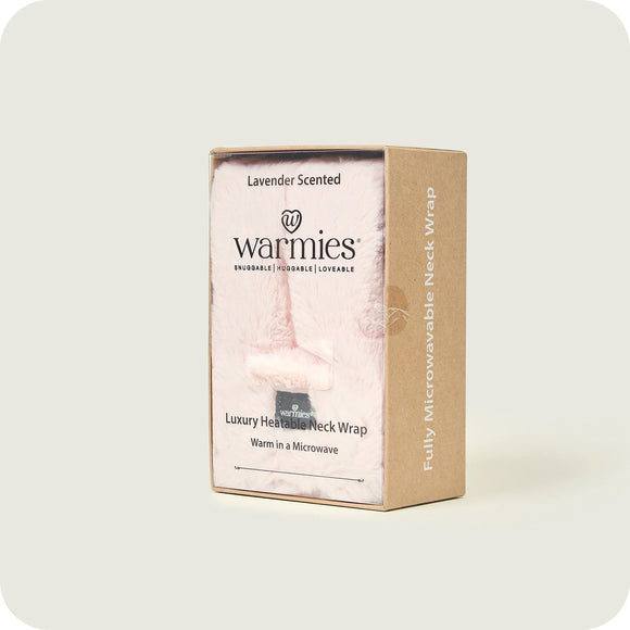 Meet the Warmies Luxury Neck Wrap in Blossom, your fashionable and soothing solution for staying warm and relaxed.