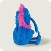 The Warmies Plush Bright Blue Monster is more than just cute; it's a microwavable, lavender-scented plush toy that provides warmth and relaxation.