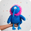 Whether it's for snuggling, playtime, or creating a calming bedtime routine, the Warmies Plush Bright Blue Monster is a lovable, heatable, and lavender-infused plush toy that brings joy and comfort to everyone.