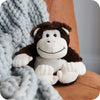 Whether it's for snuggling, playtime, or relaxation, the Warmies Plush Monkey is a lovable, heatable, and lavender-infused plush toy that brings joy and comfort to all ages.