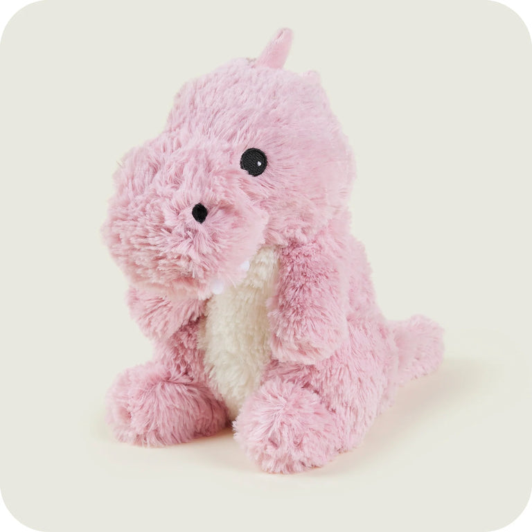 Warmies Plush Baby Dinosaur Pink