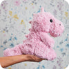 Whether it's for snuggling or for creating a calming bedtime routine, the Warmies Plush Baby Dinosaur in Pink is a lovable, heatable, and lavender-infused plush toy that brings joy and comfort to children.