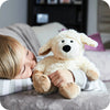 Experience the soothing comfort of the Warmies Plush Sheep, a microwavable, lavender-scented plush toy that provides warmth and relaxation, perfect for relaxation and snuggles.