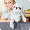 Weighted and warming Warmies Marshmallow Sloth microwavable teddy