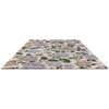 Laura Ashley Wendling Floral Rug Heather Purple is a perfect fit to the bedrooms and living rooms