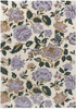 Laura Ashley Wendling Floral Rug Heather Purple picture of the rug floral design