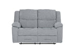 Weston 2 Seater Sofa Recliner Grey front view picture