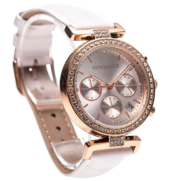 White Bezel Ladies Watch - Jewellery & Giftware Collection
